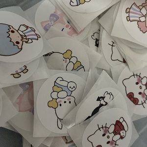 Random Sanrio stickers